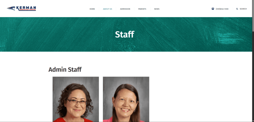 KCS Staff Page