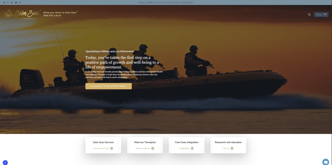 CALM SEAS PSYCHOTHERAPY
